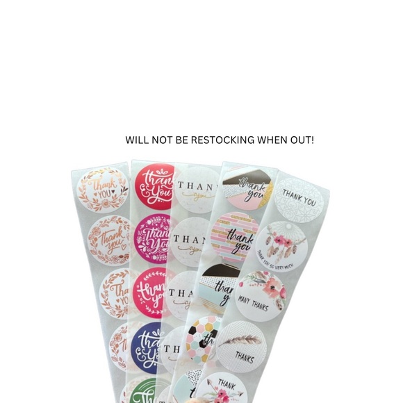 30/30 QR CODE Personalized Thank You Inserts Stix Combo - Picture 2 of 4